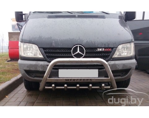 Кенгурятник с надписью "Mercedes" для Sprinter. Кенгурятник с надписью "Mercedes" для Sprinter.